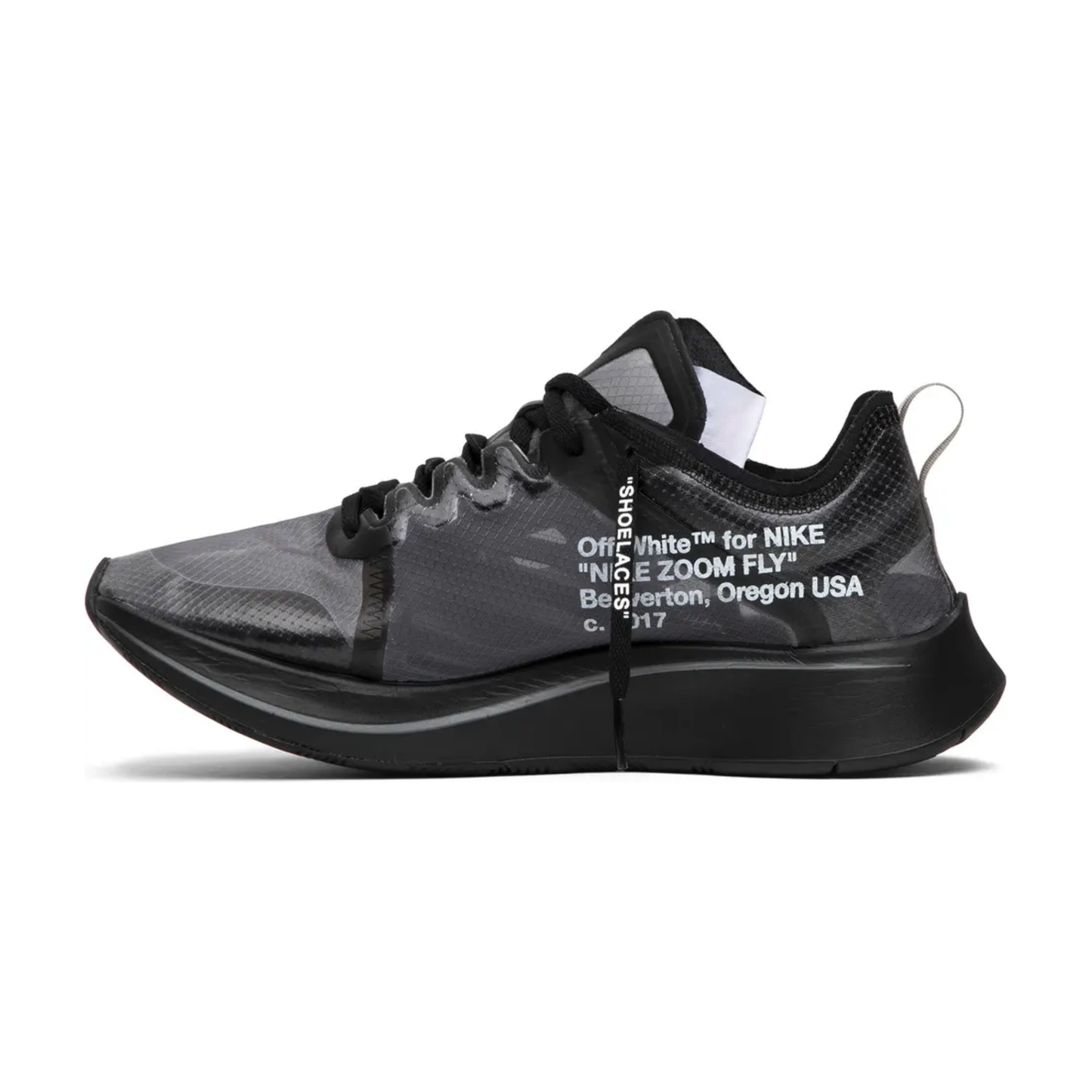 Nike Zoom Fly Off-White Black Silver