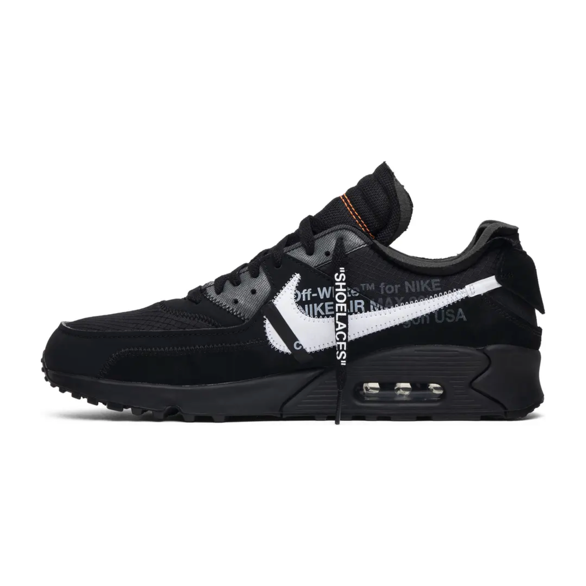Nike Off White Air Max 90 Black | Nike | KershKicks Nike Off White Air Max 90 Black | Nike | KershKicks