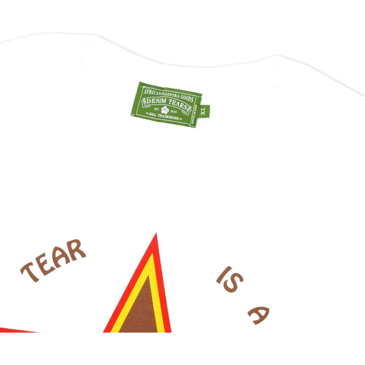 Denim Tears Every Tear Is a Star Tee White