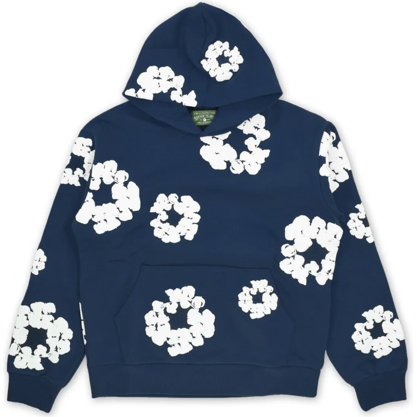 Denim Tears The Cotton Wreath Sweatshirt Navy