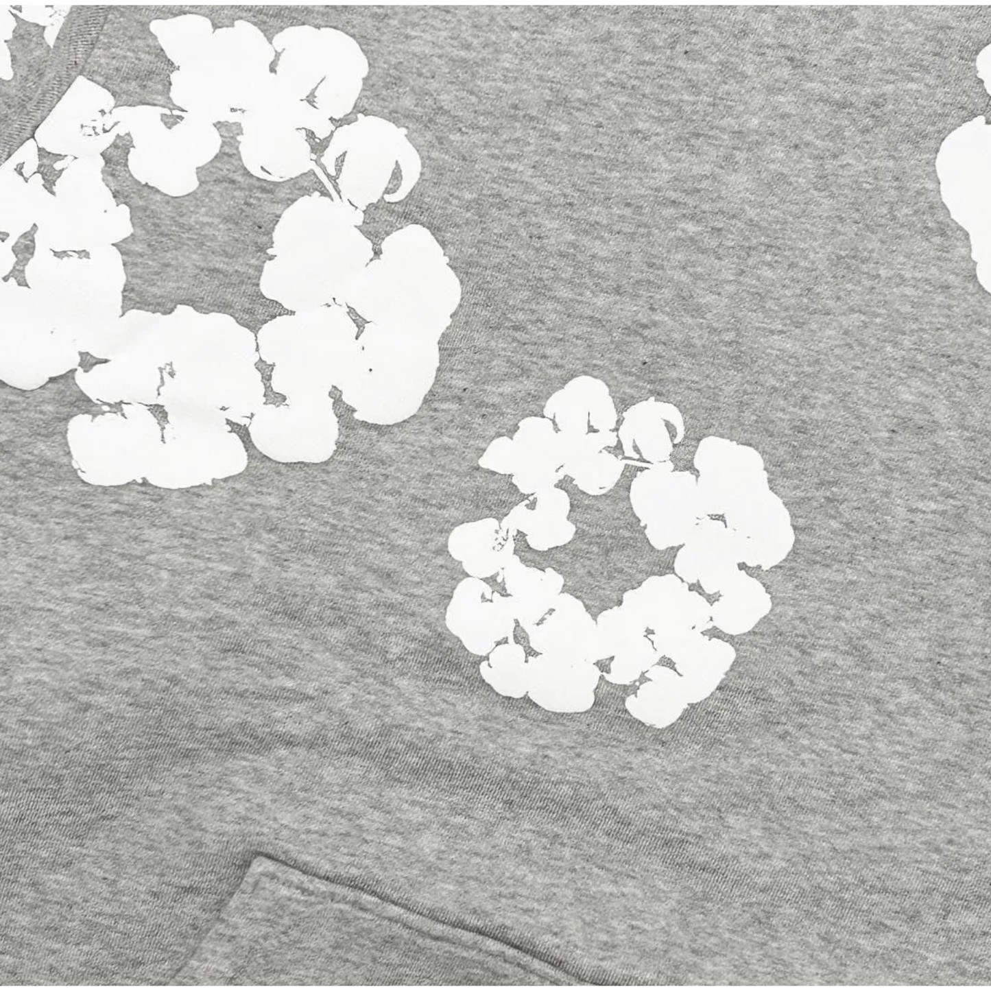 Denim Tears 'The Cotton Wreath' Hoodie Grey