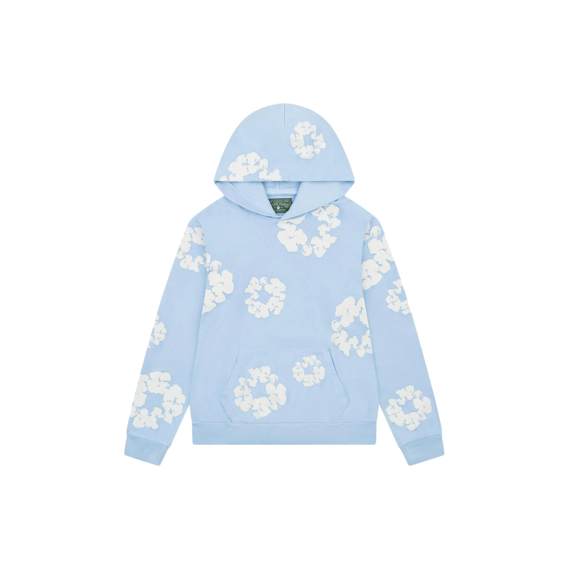 Denim Tears The Cotton Wreath Sweatshirt Powder Blue | Denim Tears Denim Tears The Cotton Wreath Sweatshirt Powder Blue | Denim Tears