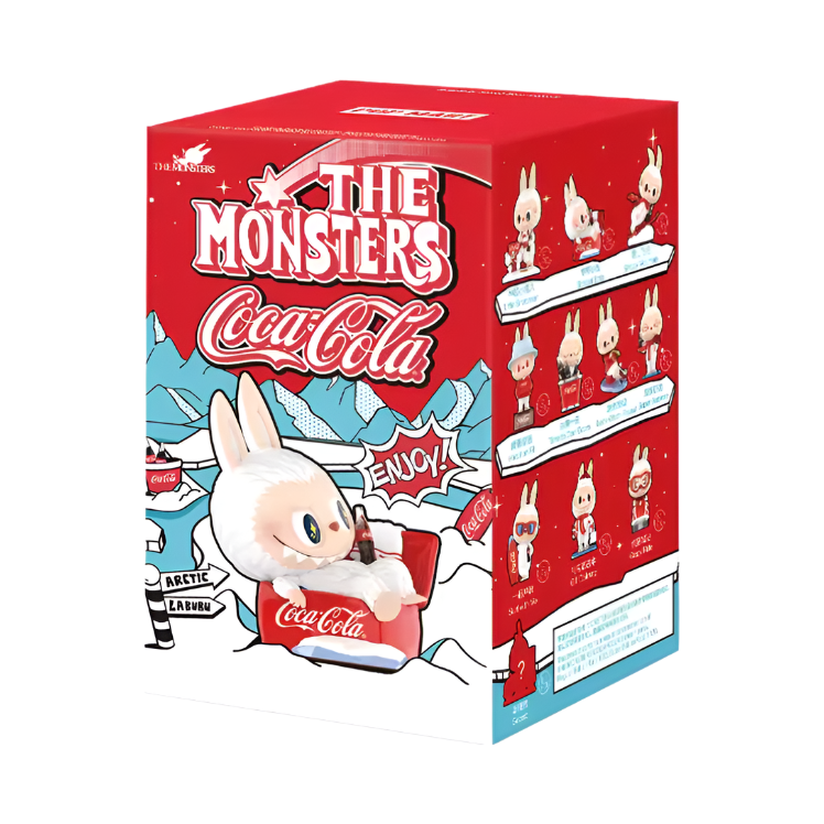 Pop Mart Labubu The Monsters Coca-Cola Series Figure Single Blind Box