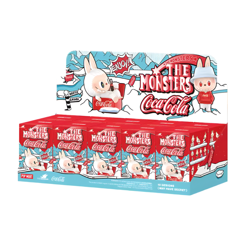 Pop Mart Labubu The Monsters Coca-Cola Series Figure Single Blind Box