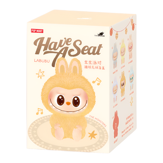 Pop Mart Labubu The Monsters Have a Seat Vinyl Plush Blind Box