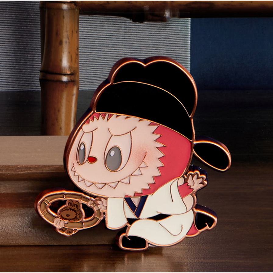 Pop Mart Labubu The Monsters Let's Have Fun Together Series Badge Single Blind Box