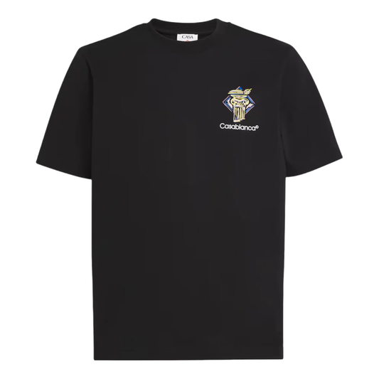 Casablanca Diamond Column T-Shirt Black