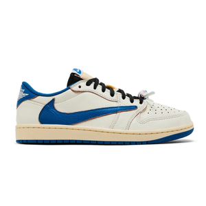Jordan 1 Retro Low OG SP Fragment x Travis Scott Sail Military Blue