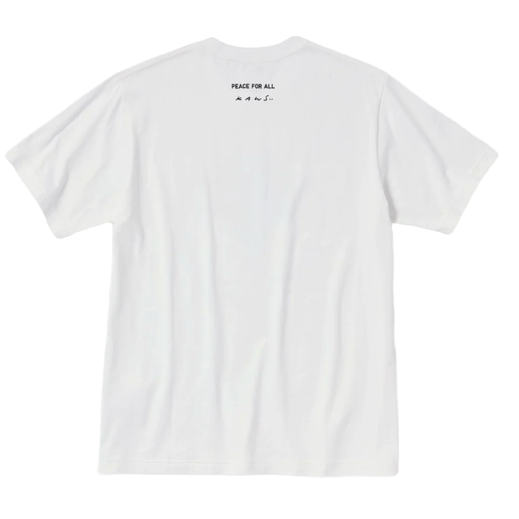KAWS x Uniqlo Peace For All S/S Graphic T-shirt White