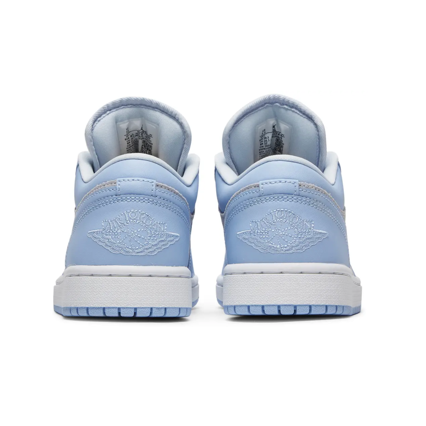 Jordan 1 Low Football Grey Aluminum (Women's)