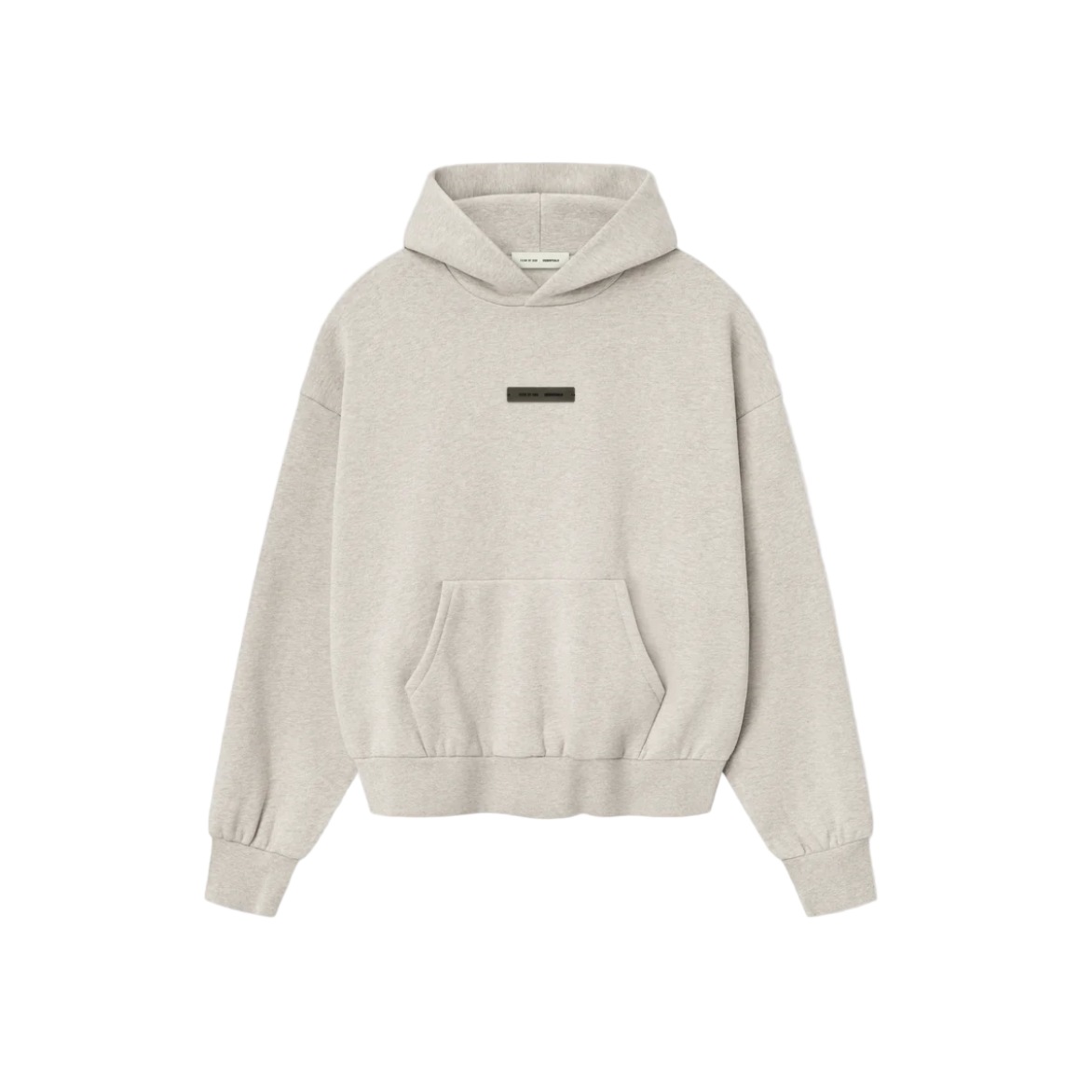 Fear of God Essentials Classic Fleece Hoodie Heather Stone