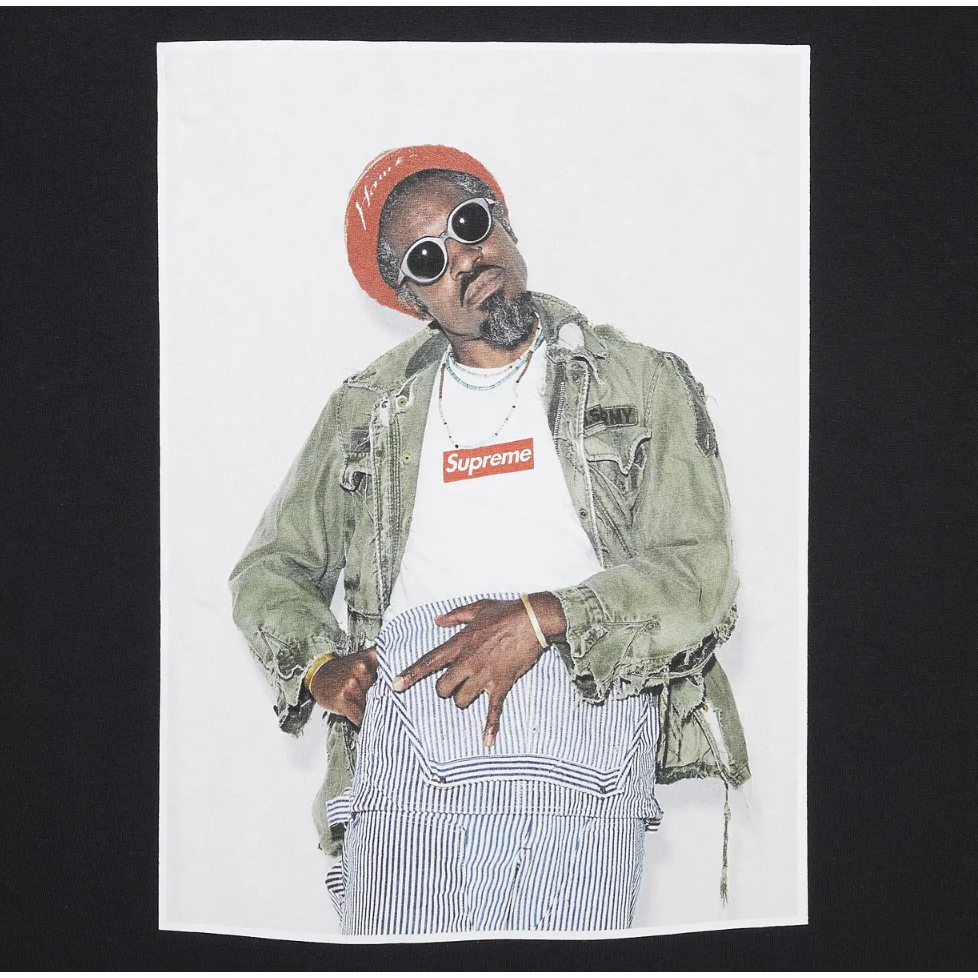 Supreme André 3000 Tee Black