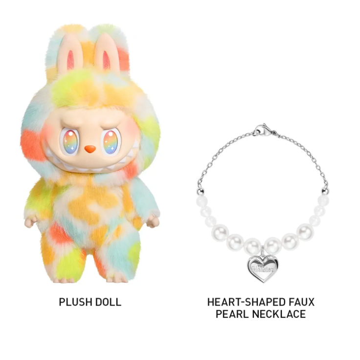 Pop Mart Labubu The Monsters Big into Energy Series Rock The Universe Vinyl Plush Doll