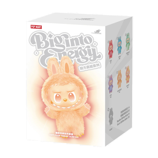 Pop Mart Labubu The Monsters Big into Energy Series Vinyl Plush Pendant Single Blind Box