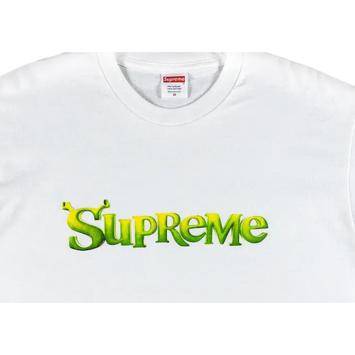 Supreme Shrek Tee White