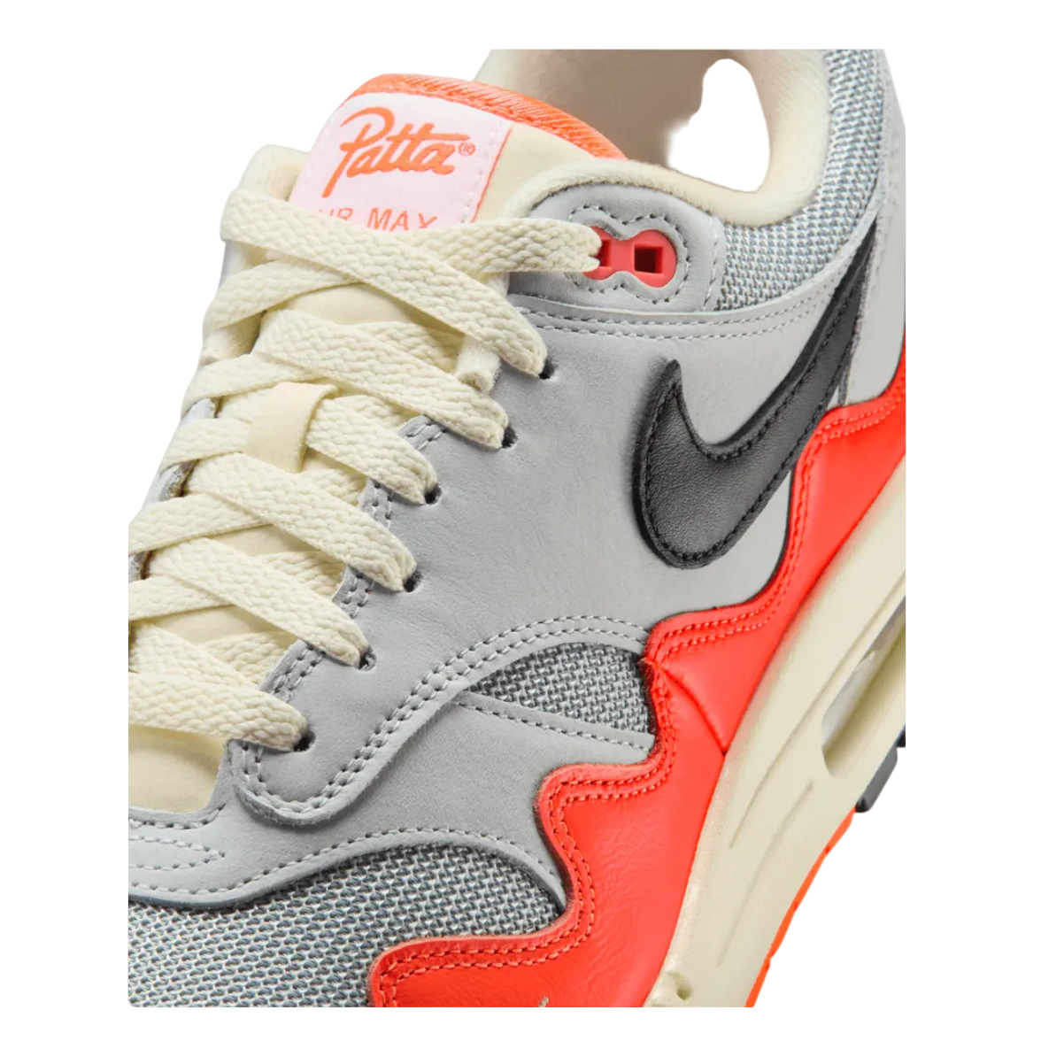 Nike Air Max 1 Patta Waves Hyper Crimson Pure Platinum | Nike
