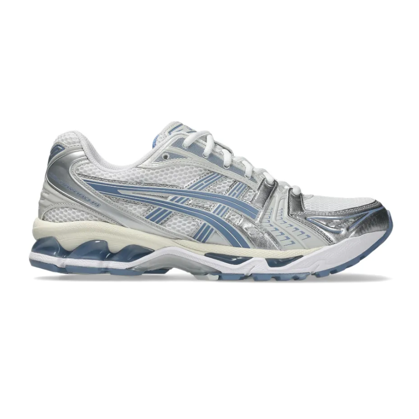 新品 ASICS GEL-KAYANO 14 26cm ホワイト ブルー ASICS Gel-Kayano 14 White Light Navy | Asics | KershKicks