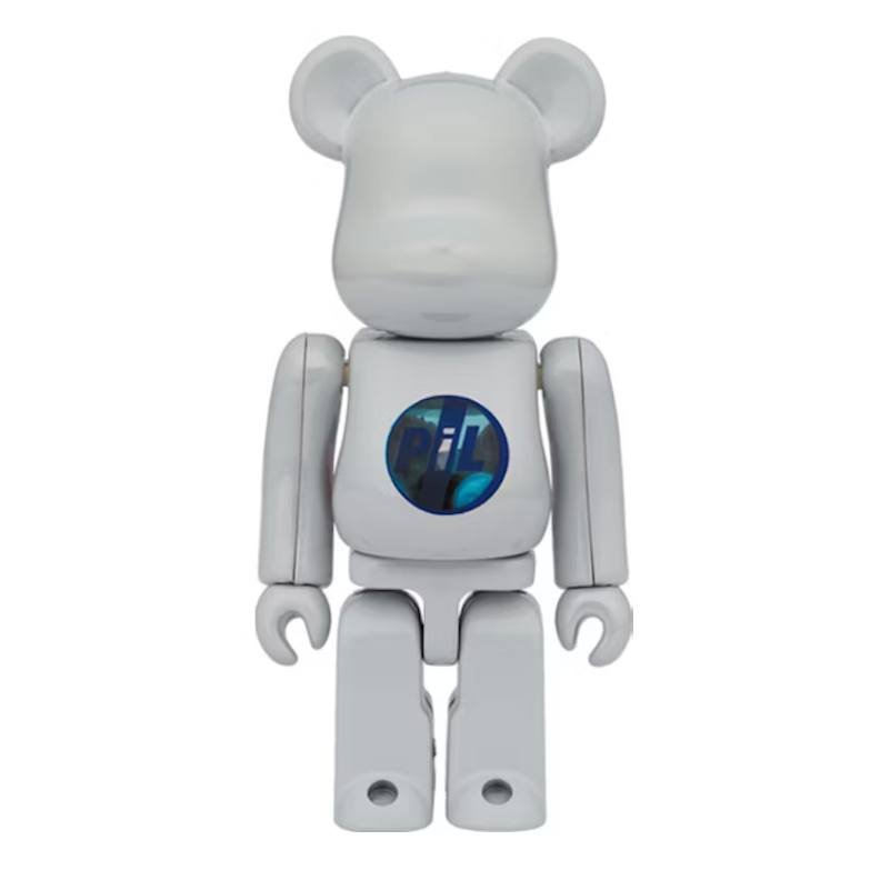 Bearbrick PiL 100% & 400% Set Chrome Ver.