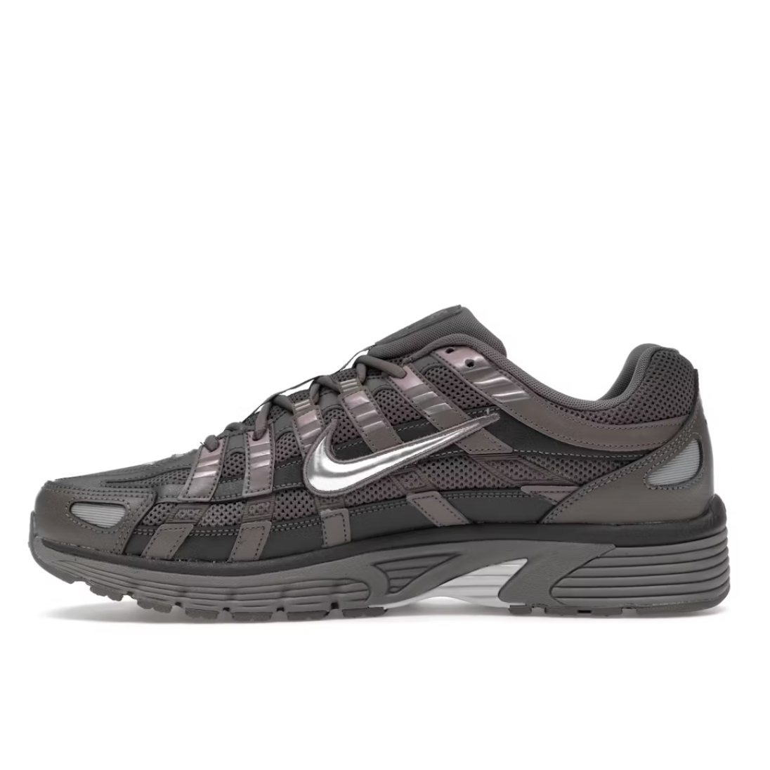 Nike P-6000 Cave Stone Medium Ash Flat Pewter Metallic Silver
