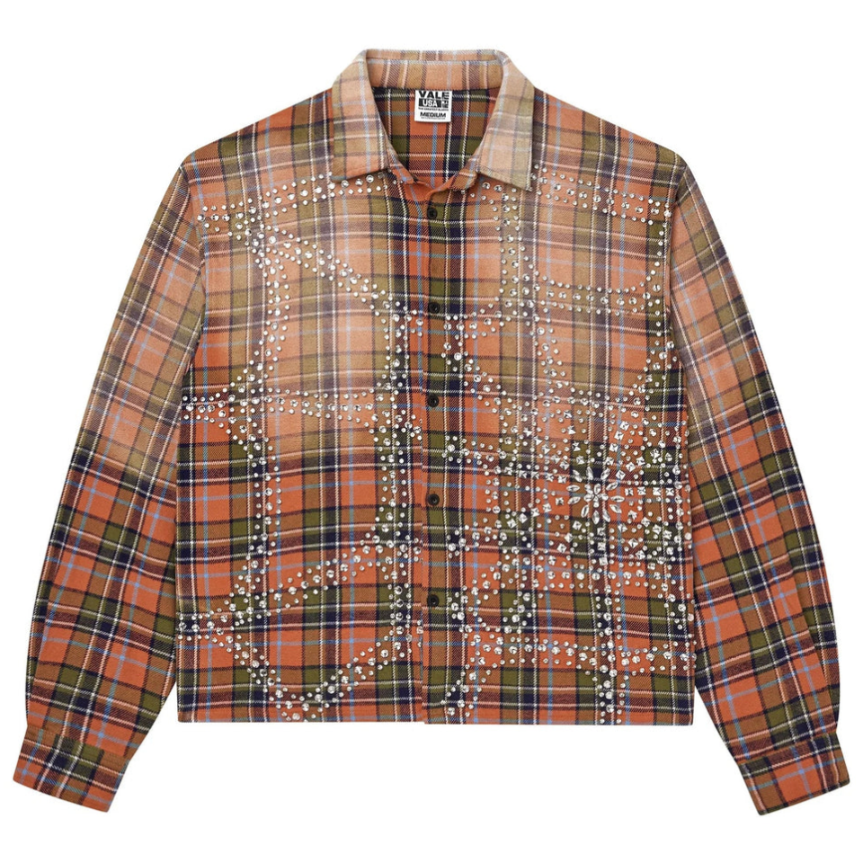 Vale Forever Pumpkin Patch Flannel Orange