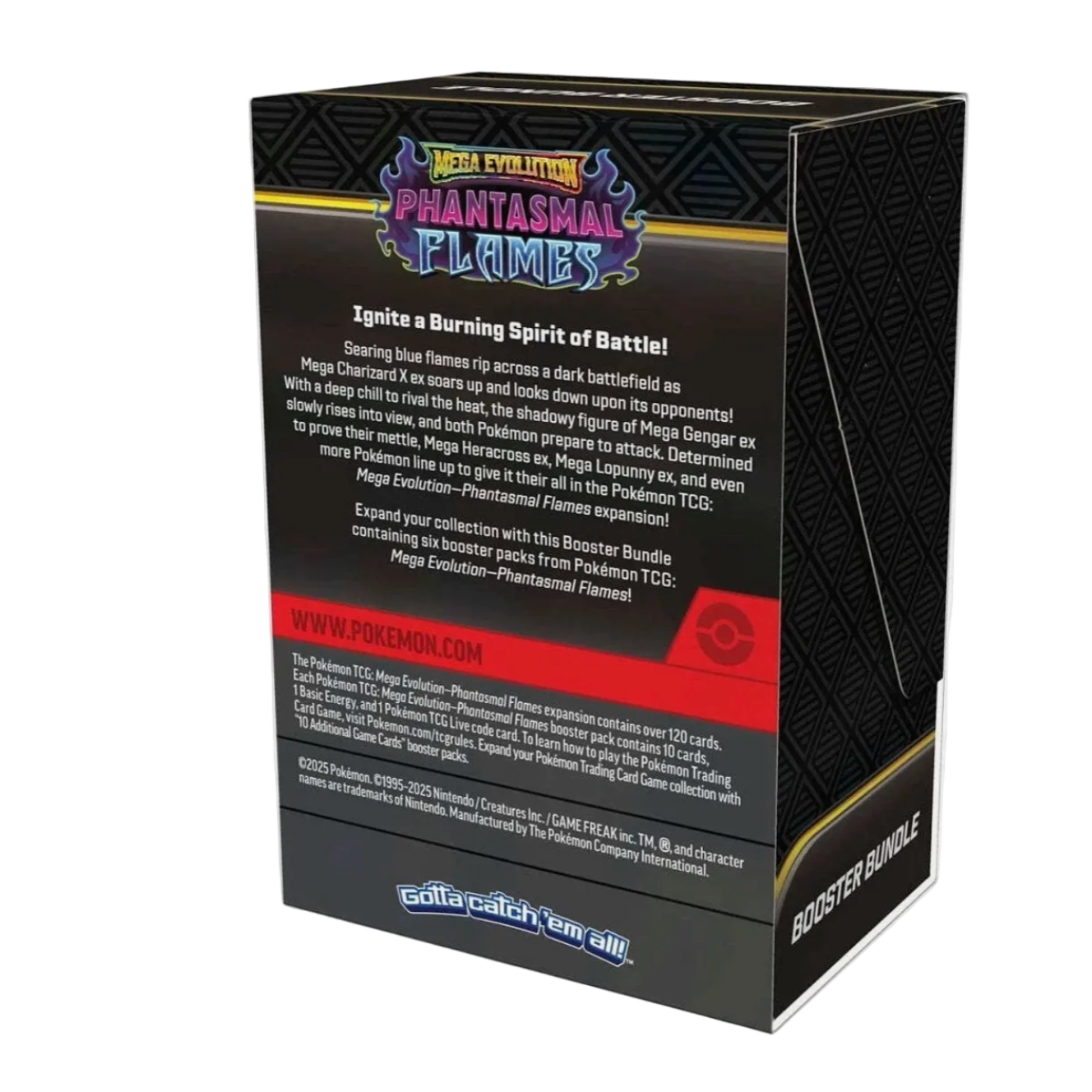 2025 Pokémon Mega Evolution Phantasmal Flames Booster Bundle