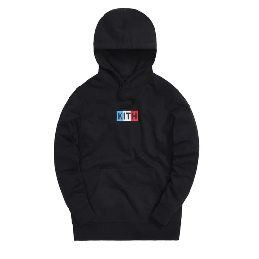 Kith Paris Classic Logo Hoodie Black