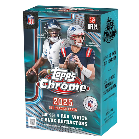 2025 Topps Chrome Football Value Box
