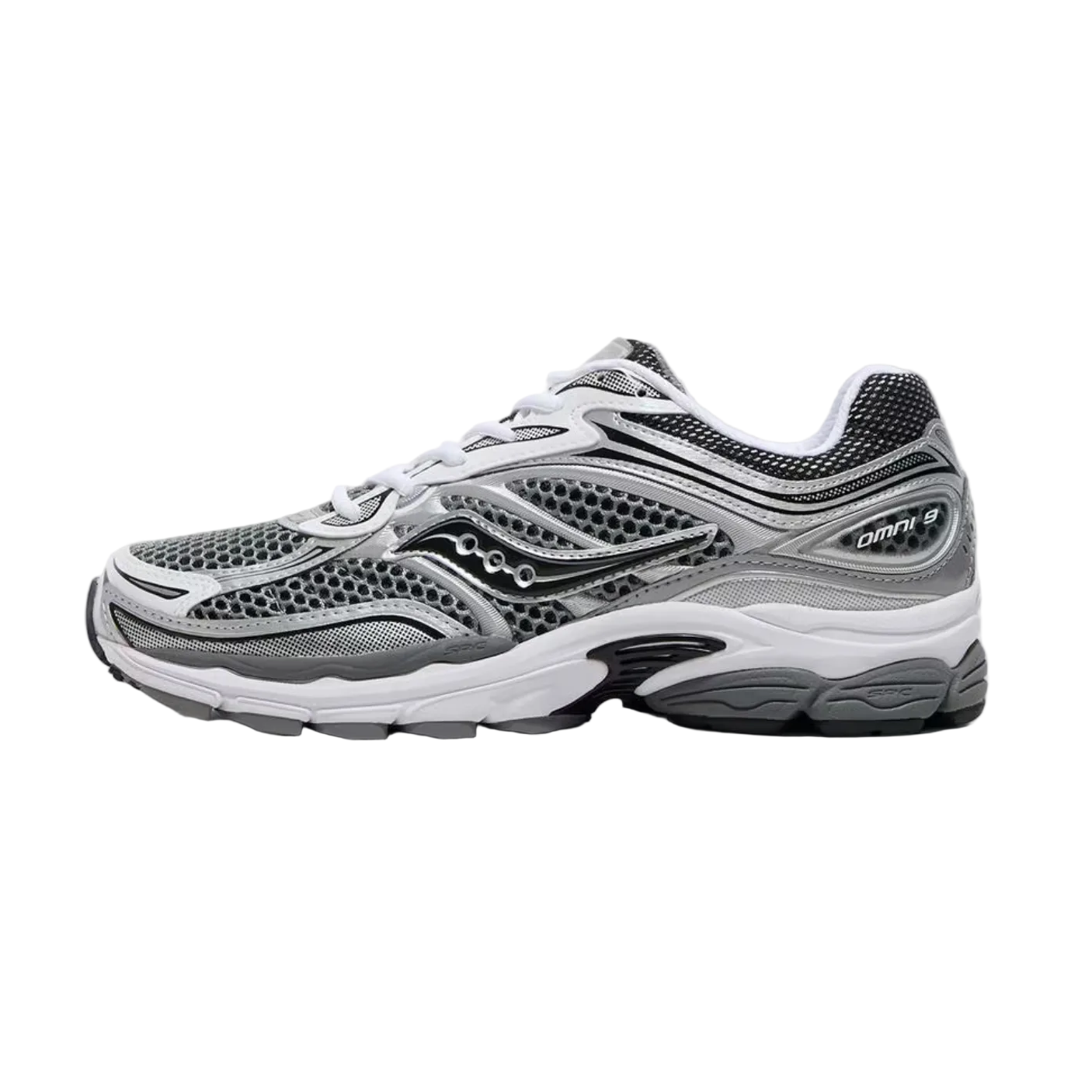 Saucony ProGrid Omni 9 Grey Silver Black