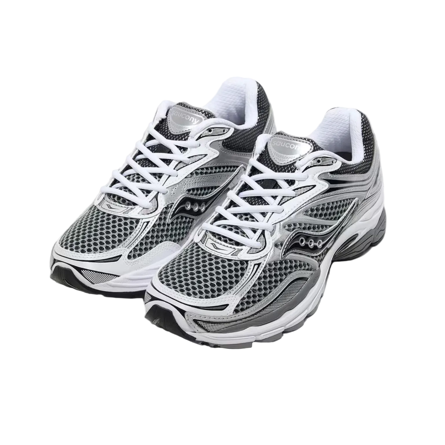 Saucony ProGrid Omni 9 Grey Silver Black