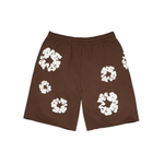 Denim Tears Cotton Wreath Sweatshorts Dark Brown