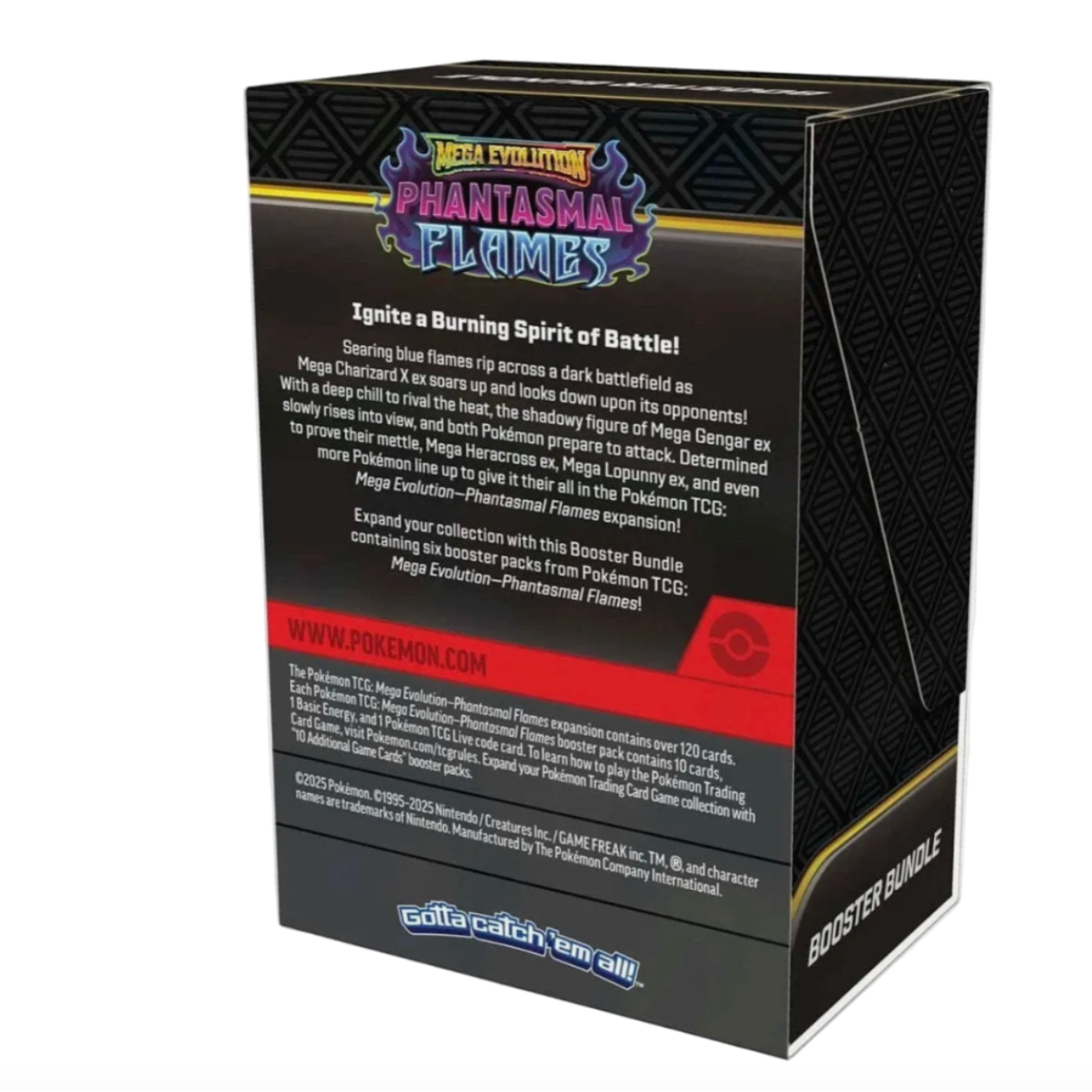 2025 Pokémon Mega Evolution Phantasmal Flames Booster Bundle