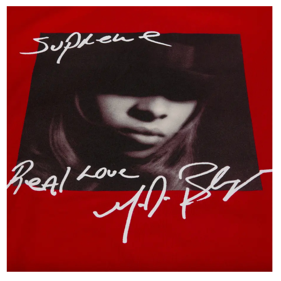 Supreme Mary J Blige Tee Red