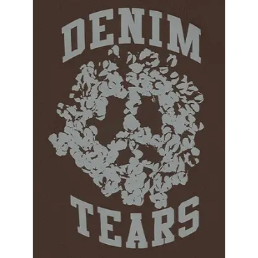 Denim Tears Denim University Zip Hoodie Brown