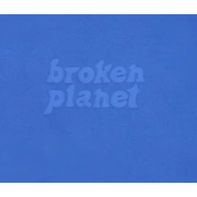 Broken Planet Basics Hoodie Washed Marine Blue