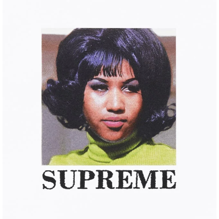 Supreme Aretha Tee White
