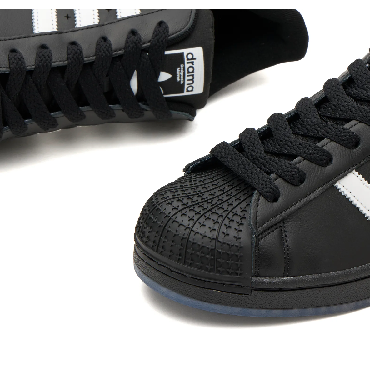 Adidas Superstar II Drama Call Black White