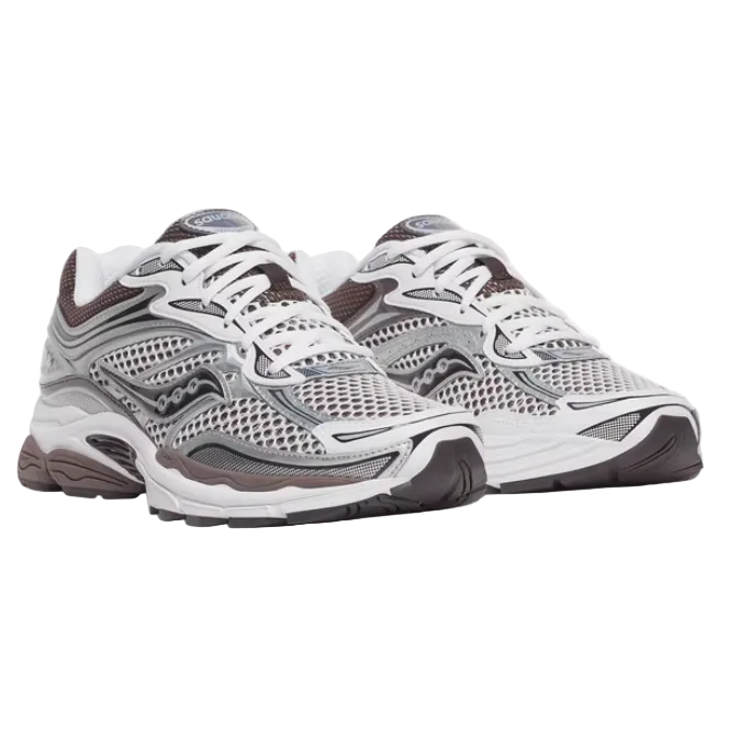 Saucony ProGrid Omni 9 White Brown
