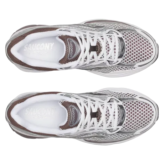 Saucony ProGrid Omni 9 White Brown