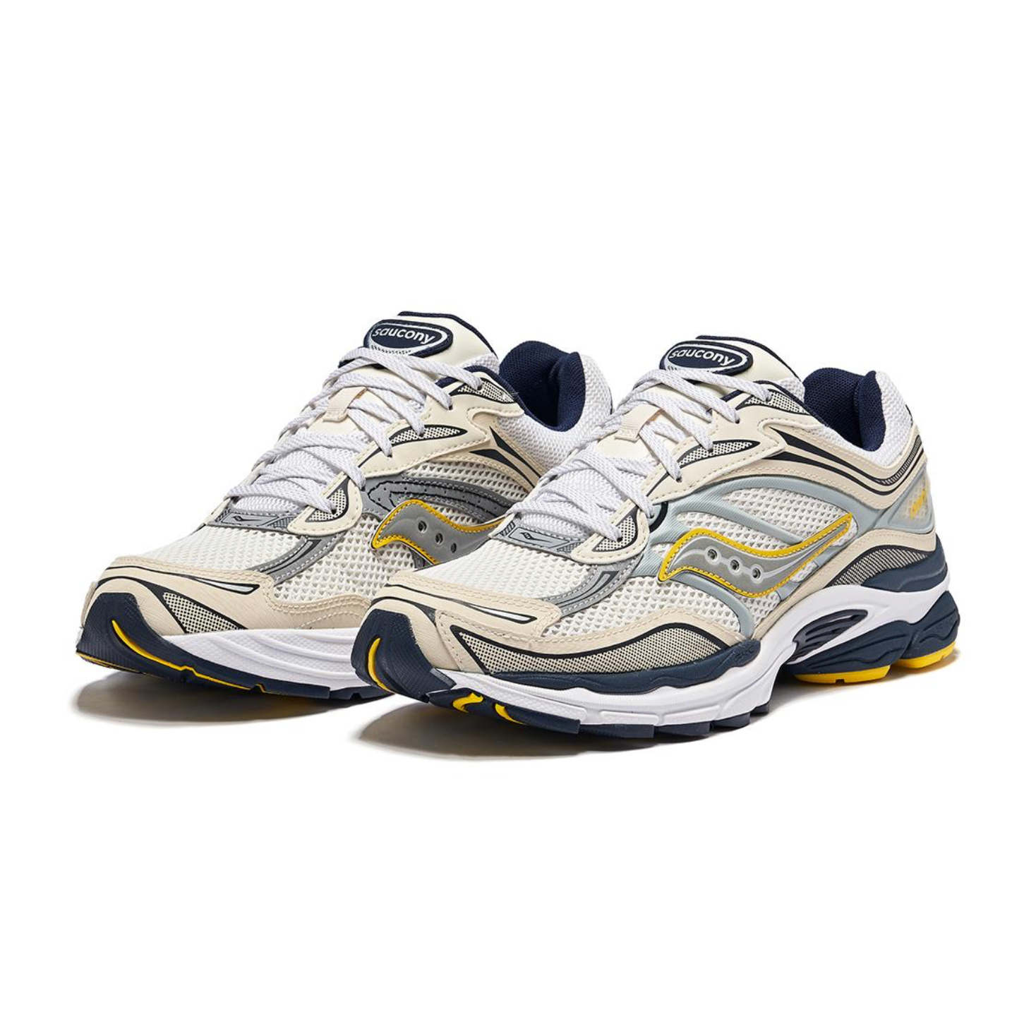Saucony ProGrid Omni 9 Fabricated Future Pack White Yellow