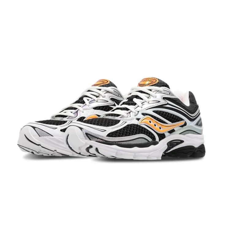 Saucony ProGrid Omni 9 Speed Shades White Black Orange