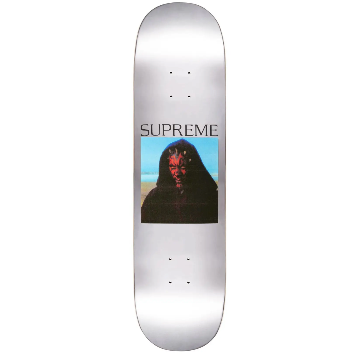 Supreme Sith Skateboard Silver