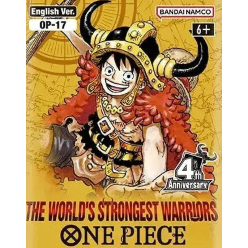 2026 Bandai One Piece Card Game The Worlds Strongest Warriors (OP-17) Booster Pack