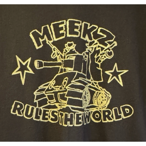 Corteiz X Meekz Tee Black