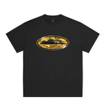 Corteiz Corroded Island Tee Black