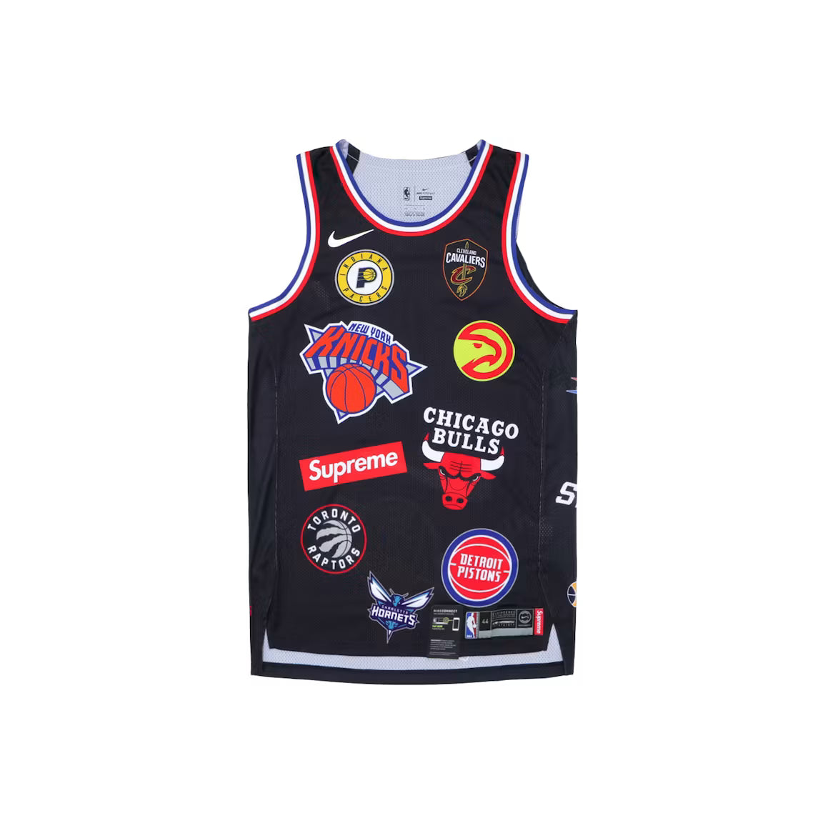 Supreme Nike/NBA Teams Authentic Jersey Black