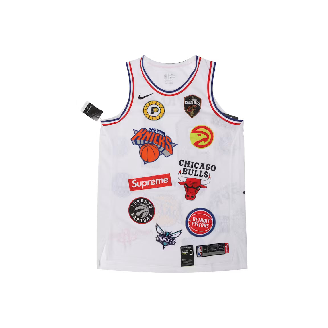 Supreme Nike/NBA Teams Authentic Jersey White