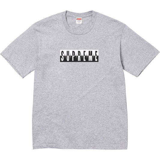 Supreme Split Tee (FW25) – Heather Grey