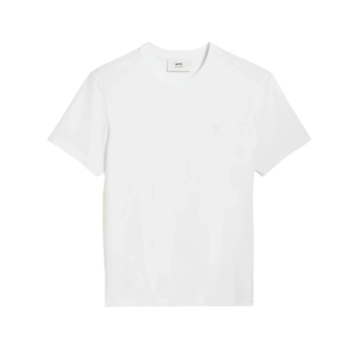Ami Paris Ami de Coeur Organic Cotton T-Shirt White