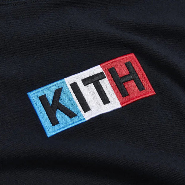 Kith Paris Classic Logo Hoodie Black