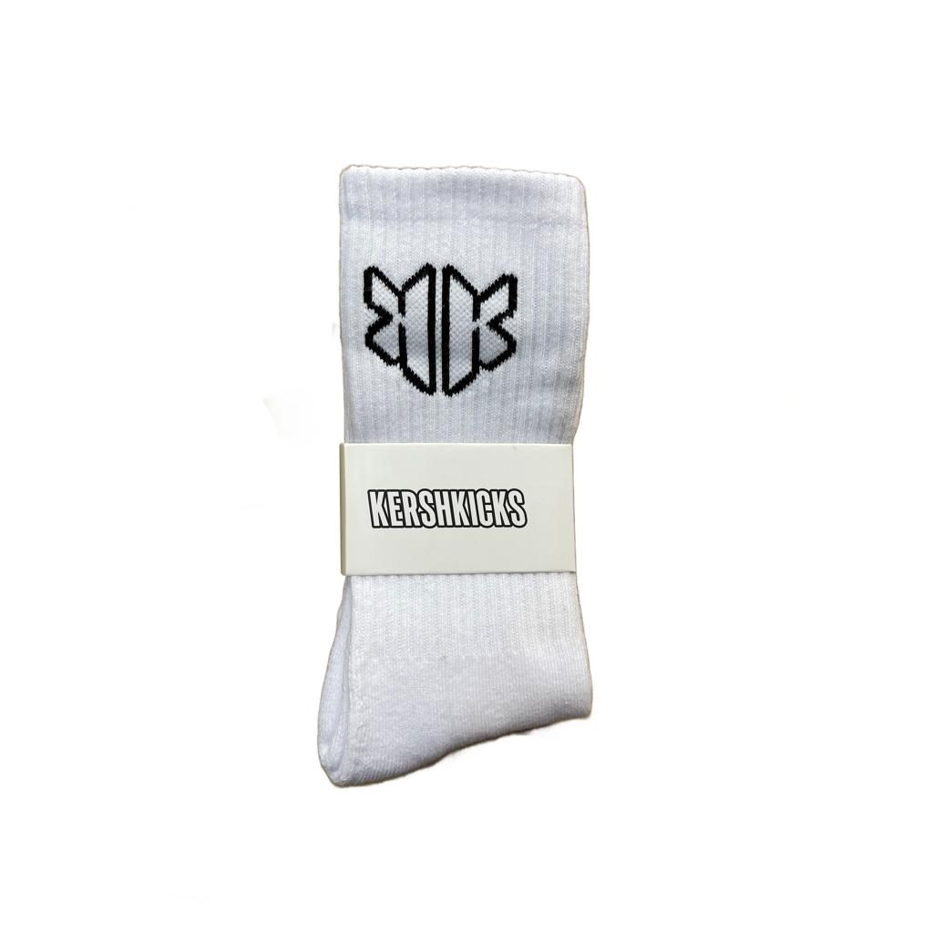 KershKicks Socks White (Pack Of 2)